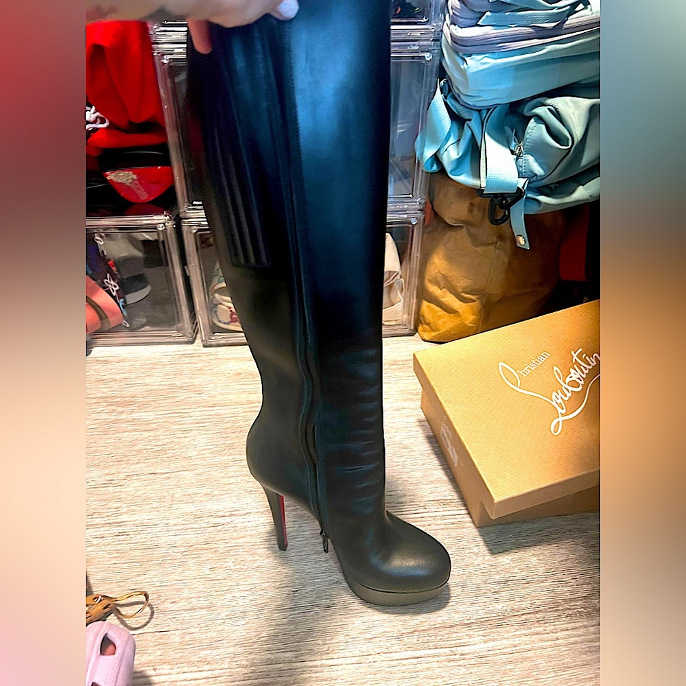 ******CHRISTIAN LOUBOUTIN********* Bianca Botega boots. Women’s. Authentic.